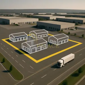 Teren 20.000 mp pentru dezvoltare industriala – zona Metro Iasi - foto 1