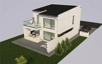 Vila de vanzare Valea Ursului , proiect nou, 4 camere  teren 650 mp - foto 4