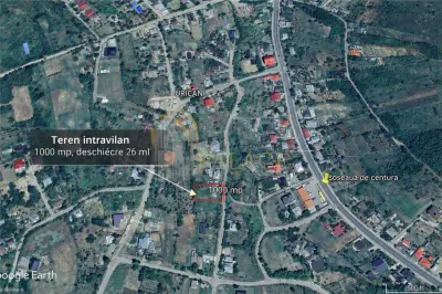 Teren intravilan 1000 mp | Deschidere 26 ml | Uricani – Miroslava - foto 3