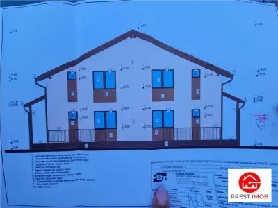 De vanzare case tip dupex, 2 nivele, 120 mp, 4 camere, 2 bai cu 3 arii, Sangeorgiu de Mures - foto 1