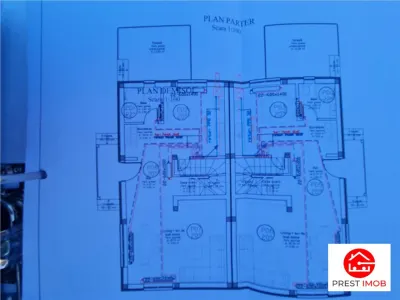 De vanzare case tip dupex, 2 nivele, 120 mp, 4 camere, 2 bai cu 3 arii, Sangeorgiu de Mures - foto 3