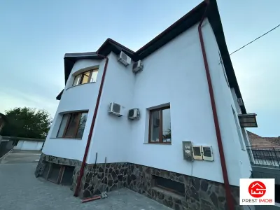 De inchiriat spatiu birouri, 10 birouri , 4 bai, garaj, 4 bai si teren 10 arii,Sancraiul de Mures - foto 2