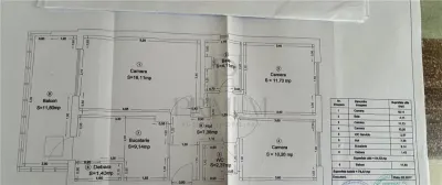 MIRCEA CEL BATRAN - 3 camere - 2 bai - debara - balcon - centrala proprie - BOXA CF - foto 7