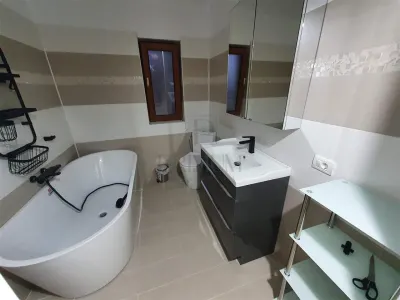 Casa Individuala - mobilata utilata - zona buna - 200 mp utili - teren 600 mp - panouri solare - foto 13