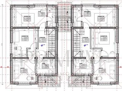 Duplex individual superb - 5 camere - zona excelenta - canalizare - despartit prin camera tehnica- asfalt - foto 11