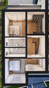 Duplex spatios - Cartier Plopi - toate utilitatile - foto 8