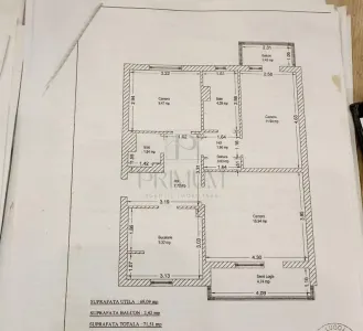 TELEGRAFULUI -3 CAM -BOXA -CENTRALA -2 BAI -2 BALCOANE -ETAJ INTERMEDIAR - foto 13