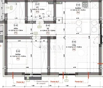 Apartament 2 camere - 57 mp utili - balcon - foto 4