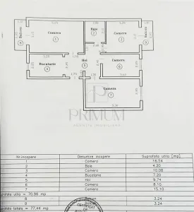 LIPOVEI - 4 CAM - RENOVAT - DECOMANDAT - CENTRALA/AC - BOXA - ZONA LINISTITA - foto 7