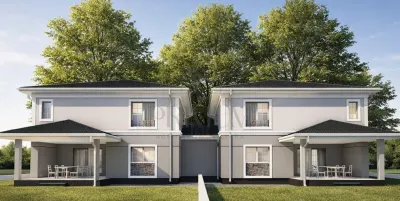 Duplex PREMIUM detasat prin camera tehnica  - ZONA TOP -  Asfalt si intimitate totala - foto 17
