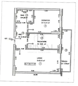 Central - 2 Camere - Etaj 2 cu LIFT - Decomandat - Bucatarie inchisa - Bloc nou - foto 10