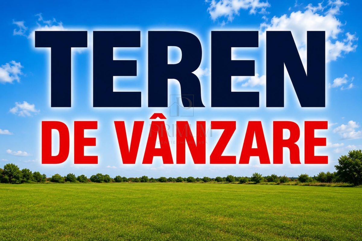 TEREN INTRAVILAN  - SACALAZ - CU UTILITATI INCLUSE - Sacalaz
