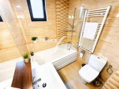 Tomis plus, apartament 2 camere ,60 mp, mobilat, utilat lux, bloc cu lift - foto 6