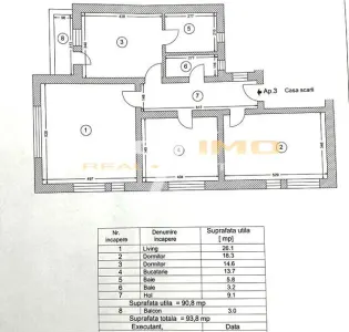 Apartament 3 camere intr o vila P+2E cu cate un apartament pe etaj - foto 2