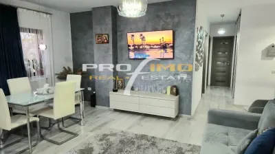 Km 4, apartament 3 camere decomandat, bloc nou, mobilat si utilat modern - Constanta