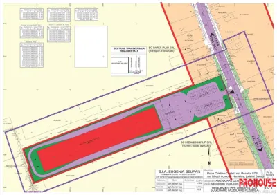 Bogdan Voda- teren cu PUZ industrial aprobat- direct la E85 - Bacau