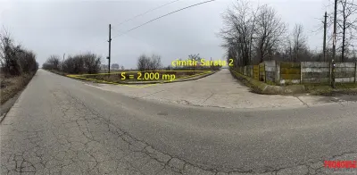 2.000mp - intravilan - fara PUZ- cimitir Sarata 2 - Bacau