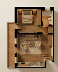 Apartamente 2/3 Camere | Rate la Dezvoltator pe 6 Ani | Bloc Nou | 2c-7867 - foto 2