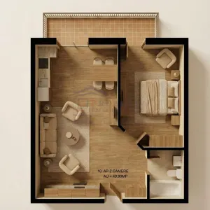 Apartamente 2/3 Camere | Rate la Dezvoltator pe 6 Ani | Bloc Nou | 2c-7867 - foto 7