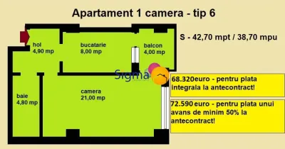 Nicolina, Luxury Edition, apartamente noiTip 6 - foto 3