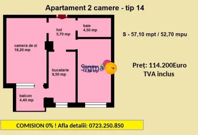 Nicolina, Luxury Edition, apartamente noi, tip 14 - foto 8