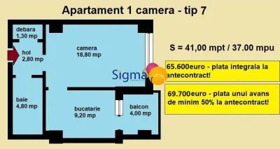 Nicolina, Luxury Edition, apartamente noiTip 7 - foto 3
