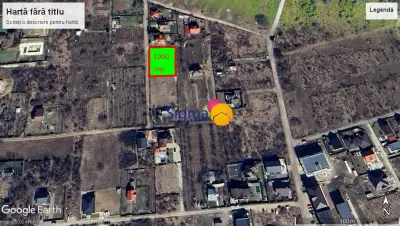 Teren 1000  MP INTRAVILAN  ZONA BUCIUM IASI - Iasi