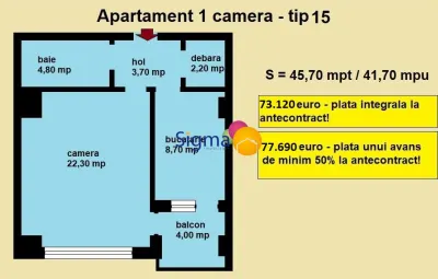 Nicolina, Luxury Edition, apartamente noiTip. 15 - foto 8