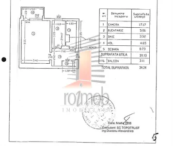 Garsoniera decomandata, confort 1, Iancului - foto 10