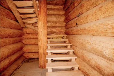 Casa din lemn rotund (Izvoru Muresului, str. Garii) - foto 11
