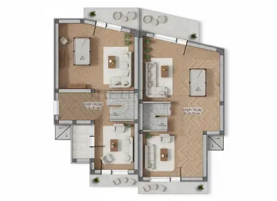 Vanzare vila premium P+1+Mansarda locuibila – Otopeni Center (Proximitate viitoarea statie de metrou) - foto 8