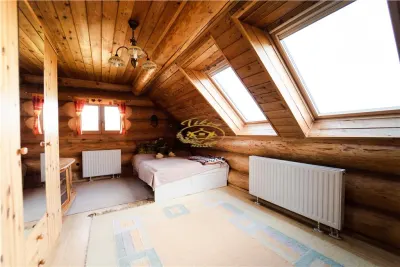 Casa din busteni cu ferma zootehnica si afacere (Tengheler, Com. Ditrau) - foto 13