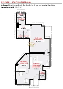 Spatiu comercial (Gheorgheni, Cart. Bucin bl. 18/F) - foto 18