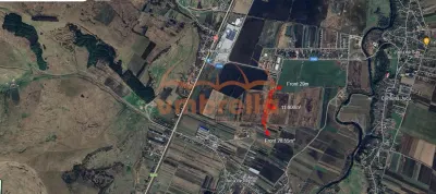 Teren de vanzare Jucu de Mijloc Intravilan  11.600m²/16€ m² - foto 3