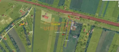 Teren de vanzare 4.300m²/40€ m², Mera-Baciu pt 2 unitati locative PUZ si Certificat de urbanism! - Mera