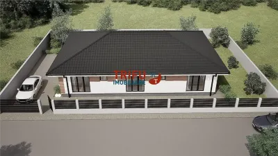 Casa individuala pe un singur nivel, cu panorama superba asupra orasului si finisaje personalizate – Zona Cetate - foto 2