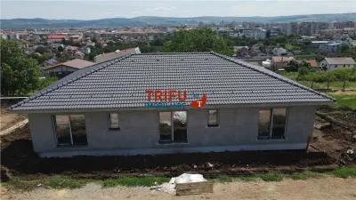 Casa individuala pe un singur nivel, cu panorama superba asupra orasului si finisaje personalizate – Zona Cetate - foto 4