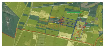 Teren de vanzare Rascruci - Bontida. Intravilan 58.236m²/30€ m² - foto 2