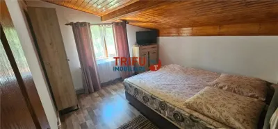 Cabana de vânzare în Intregalde – 5 camere, 1.200 mp teren, ciubăr și piscină - foto 12