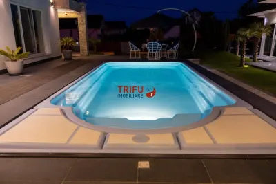 Casa de lux cu 6 camere piscina exterioara jacuzzi in Alba Iulia - foto 8