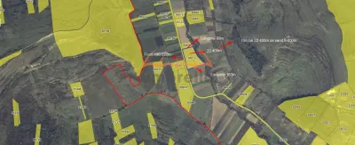 Teren de vanzare 9.600m²/8€ m²  in Alunis-Cluj, extravilan. - Alunis
