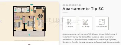 Apartament de 3 camere in ansamblu rezidential de lux langa Pipera Plaza - foto 1