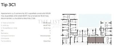 Apartament de 3 camere in ansamblu rezidential de lux langa Pipera Plaza - foto 2