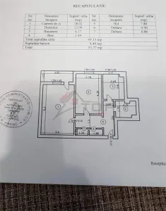 Etaj 1 - Mircea cel Batran, 2 camere decomandat, 54mp - foto 6