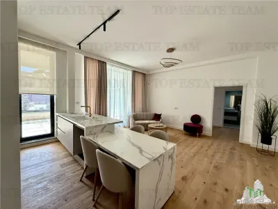 Apartament Exclusivist 3 Camere Voluntari - Pipera cu Terase Generoase si Gradini Private - foto 11