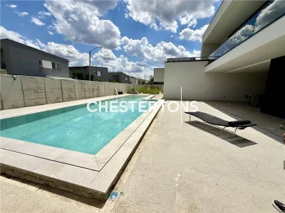 Casa de lux moderna cu 12 camere si piscina - Design minimalist inspirat din Miami | 1167 mp utili pe teren de 4000 mp - foto 20