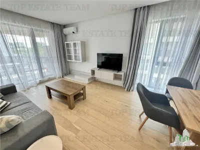 Apartament 2 camere luminos si modern de inchiriat in Nusco City - Pipera - foto 12