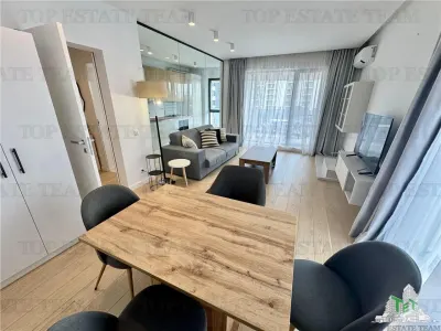 Apartament 2 camere luminos si modern de inchiriat in Nusco City - Pipera - foto 7