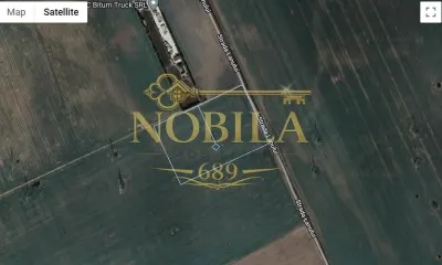 Teren Extravilan agricol de vanzare  cu transformare  în uz industrial in comuna Vidra,jud. Ilfov - foto 2