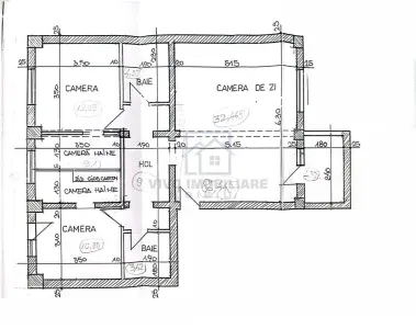 Apartament de vanzare in Sibiu - 3 camere, cu balcon si pivnita, Valea Aurie - foto 2